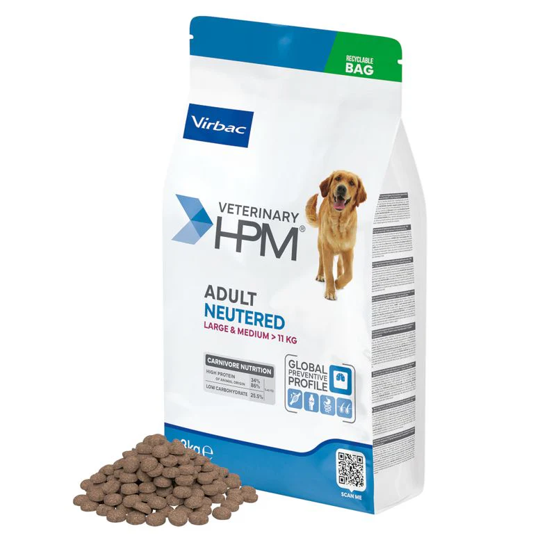 VIRBAC Veterinary HPM Adult Neutered Dog Large & Medium – Image 3