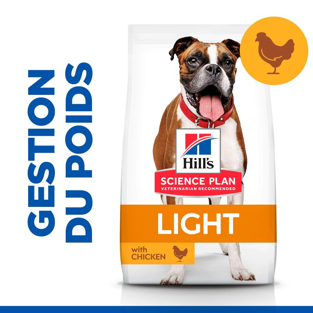 HILL'S Science Plan Light Medium Adult au Poulet - Croquettes pour chien – Image 9
