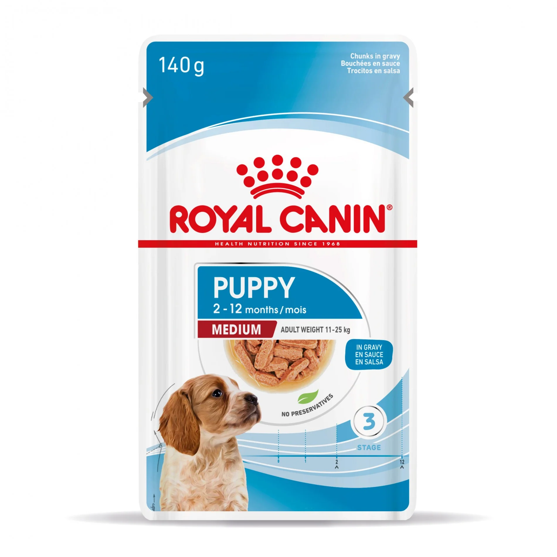 Royal Canin Medium Puppy en Sauce - Pâtée pour chiot – Image 2